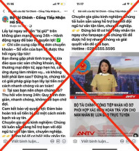 Cảnh báo Facebook giả có tên “Bộ Tài chính - Cổng tiếp nhận hồ sơ” lừa đảo