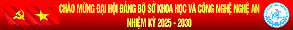 Đại hội Đảng bộ Sở Khoa học và Công nghệ